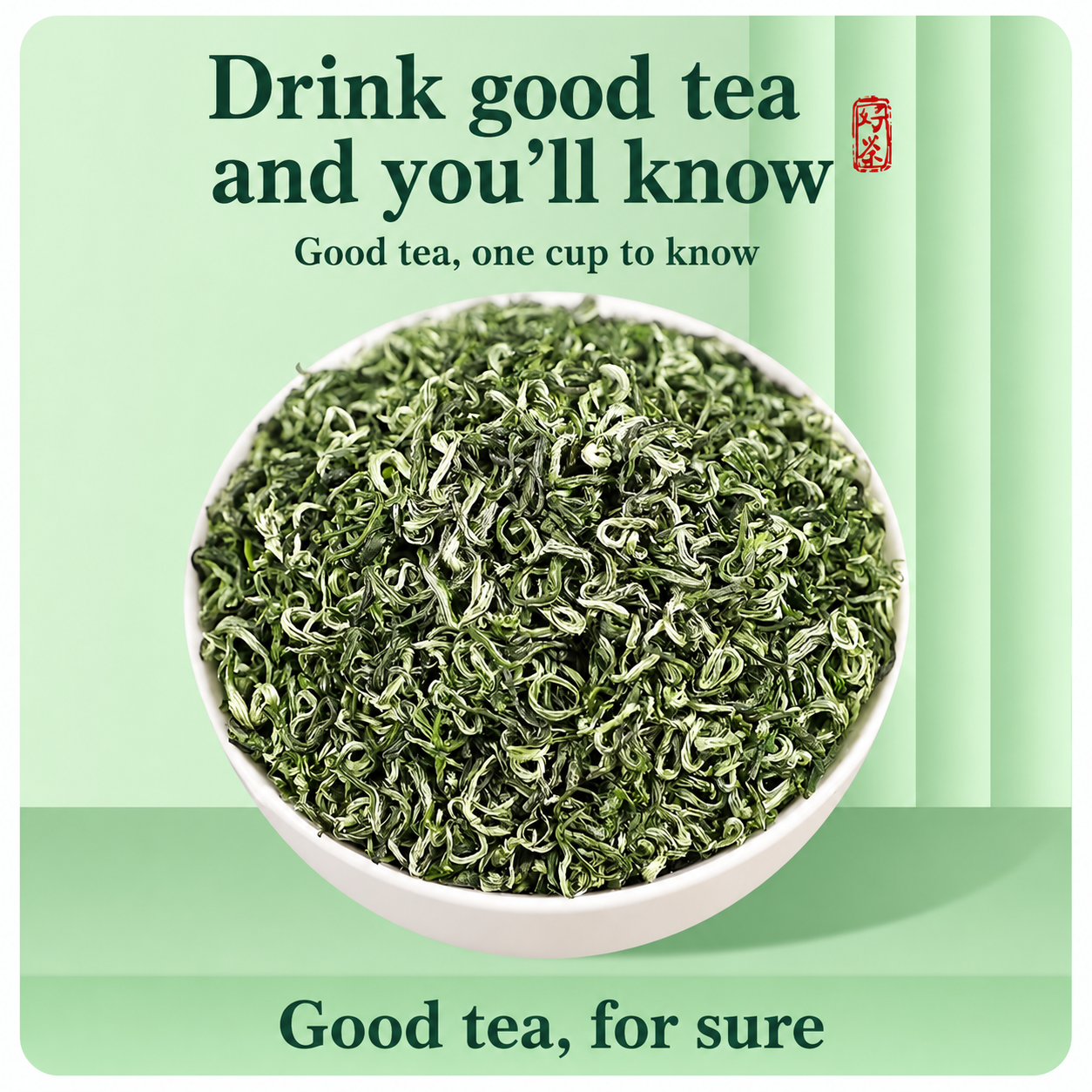 Premium Bi Luo Chun Green Tea – Loose Leaf Jasmine-Infused Spring Green Tea